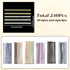 6 sac de 6 modèles de dentelle pour animaux de compagnie&nbsp;AJEW-SP0002-76
