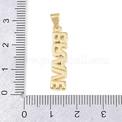 Латунные подвески&nbsp;KK-C162-054B-G