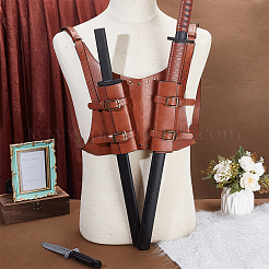 Ретро лягушка с двойным задним мечом AJEW-WH0455-107B