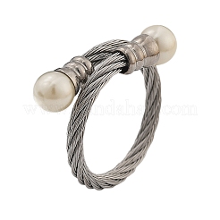 Кольца-манжеты из нержавеющей стали 304 для женщин&nbsp;RJEW-F173-04P