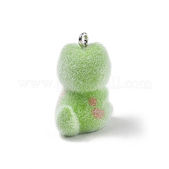 Pendentifs en résine floquée&nbsp;FIND-A061-01L