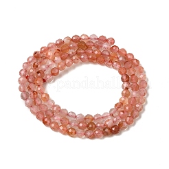 Натуральный красный агат бисер нитей&nbsp;G-L653-B01-3mm