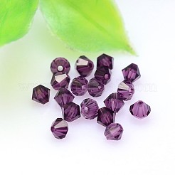 Imitazione sfaccettato cristallo austriaco fili di perle&nbsp;G-M180-3mm-11B