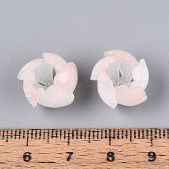 Колпачки для акриловых бусин в виде цветов SACR-T017-49B