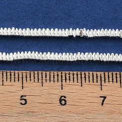 Fili di perline di ematite sintetica non magnetica elettrolitica&nbsp;G-U003-02