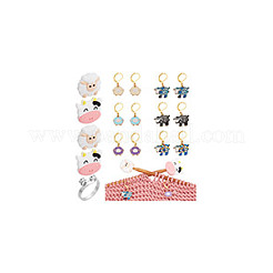 Schaf-DIY-Strickwerkzeug-Sets&nbsp;HJEW-NB00090