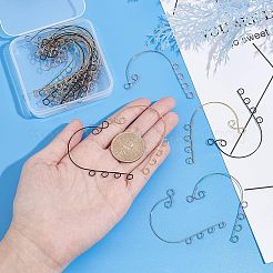 30 шт. 5 цвета фурнитура для амбушюр из нержавеющей стали 316 STAS-UN0039-44