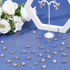 100 шт. подвески в виде сердечек из сплава&nbsp;ZIRC-SC0001-34