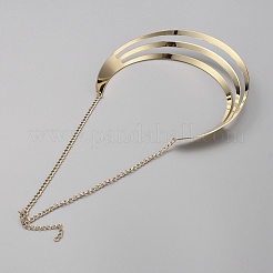 Колье-чокер из сплава&nbsp;NJEW-WH0002-118G