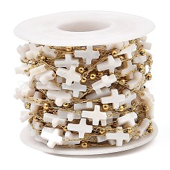 Перекрестные цепи из натуральной оболочки&nbsp;CHS-G028-05B-G