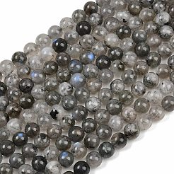 Природные лабрадорита бисер нитей&nbsp;G-Z133-A01-7mm-01