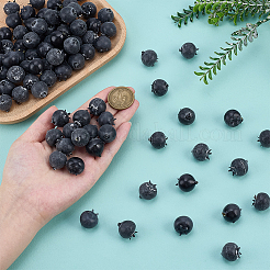 100 Stück Blaubeer-Dekoration aus Kunststoff&nbsp;DJEW-PH0001-72
