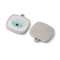 Подвески из нержавеющей стали 304 с эмалью&nbsp;STAS-A080-17P-01