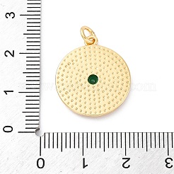 Латунные микро проложить кубического циркония подвески KK-S510-01G