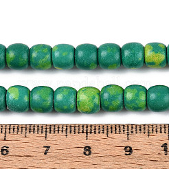 Синтетических нитей бирюзовые бусы G-N352-24A-01