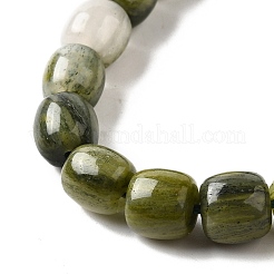 Натуральный синьи нефрита / китайский южный нефрит бисер пряди G-U023-B01-02