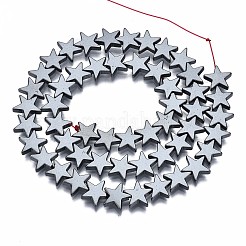 Немагнитные синтетический гематит бисер пряди&nbsp;X-G-Q898-10mm