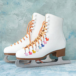 Украшения с подвесками из смолы в форме утки&nbsp;HJEW-CA00004