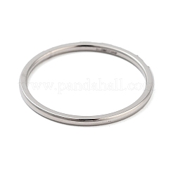 Кольца из нержавеющей стали 304 с микропаве из прозрачного кубического циркония RJEW-B068-01C-P