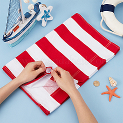 Полосатый стул ткань холст&nbsp;AJEW-WH20002-25A-01