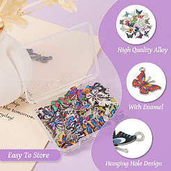 Подвески из сплава эмали 50шт 25 стиля&nbsp;FIND-TA0003-62