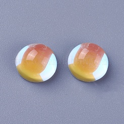 Плоская задняя часть k9 стеклянные кабошоны RGLA-F062-D