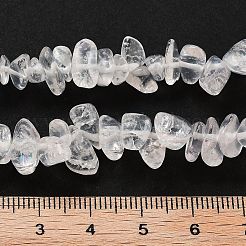 Прозрачные треск стекла бисер нитей GLAA-U004-01J