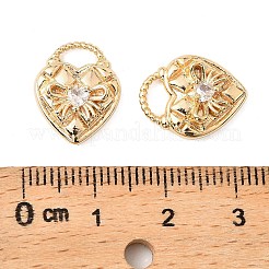 Латунные микро проложить кубического циркония подвески&nbsp;KK-K351-63G