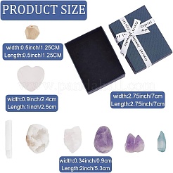 Подарочная коробка из натурального драгоценного камня AJEW-WH0250-97