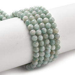 Природных амазонит бисер нитей G-L618-A01-4mm