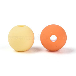 Матовые непрозрачные акриловые бусины&nbsp;FACR-T008-04M-01