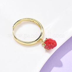 Латунные с эмалевыми кольцами&nbsp;LS-RJEW-Q019-02B-G