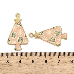 Anhänger aus weihnachtlicher Legierung mit Rack-Beschichtung&nbsp;FIND-M020-02F-G