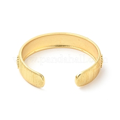 Прозрачный кубический цирконий ромб открытый браслет-манжета BJEW-G652-03G