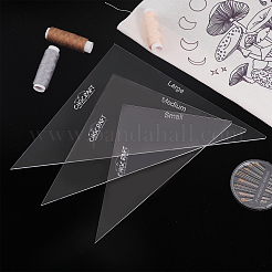 Акриловые линейки для квилтинга&nbsp;DIY-WH0034-84C