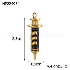 Подвески из нержавеющей стали 304 с эмалью&nbsp;STAS-OY003-74G