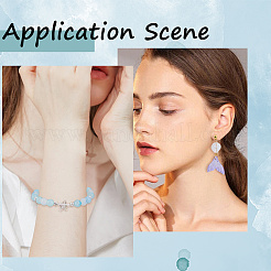 300 шт. 6 прозрачных акриловых бусины с морской тематикой&nbsp;MACR-SP0001-47