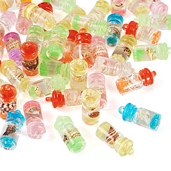 50 шт. светящиеся подвески из эпоксидной смолы RESI-TA0004-14