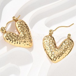 Серьги-кольца из нержавеющей стали 304 для женщин EJEW-L296-049G