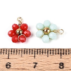 Стекло с подвесками из нержавеющей стали 304&nbsp;GLAA-T028-13M