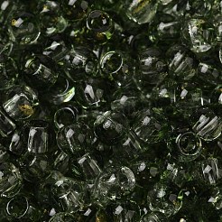 Transparente Farben runde Glasperlen&nbsp;SEED-F006-05A-07