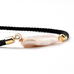 Регулируемые браслеты-слайдеры из нейлонового витого шнура X-BJEW-JB05322-02