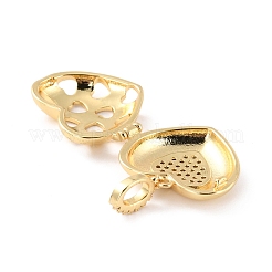 Латунные микро проложить кубического циркония подвески&nbsp;X-ZIRC-Z018-06G