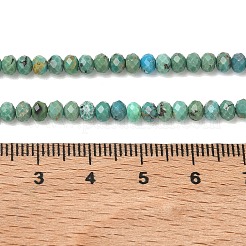 Natur hubei türkisfarbenen Perlen Stränge&nbsp;G-P629-B02-01