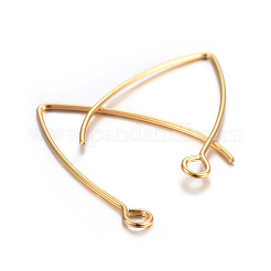 Крючки для сережек из нержавеющей стали 304 STAS-F191-02G-B