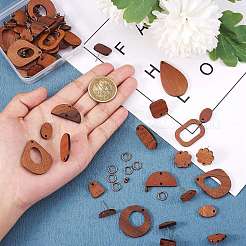 Наборы для изготовления сережек с геометрией своими руками&nbsp;DIY-SZ0008-13