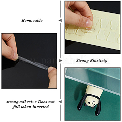 Прозрачный силиконовый двухсторонний скотч&nbsp;DIY-WH0504-425A