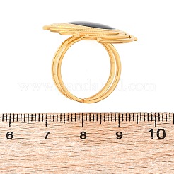 Круглые эмалированные манжеты из нержавеющей стали 304&nbsp;RJEW-D306-29G