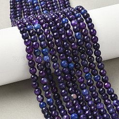 Chapelets de perles d'agate naturelle&nbsp;X-G-C082-A01-57