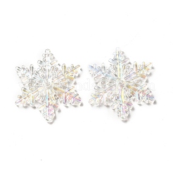 Рождественские подвески из прозрачного акрилового разъема с УФ-покрытием TACR-P003-01A